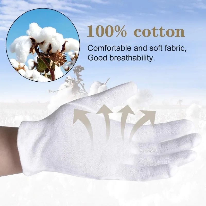 Formal Wear Gloves Men - 1 paio di guanti bianchi in