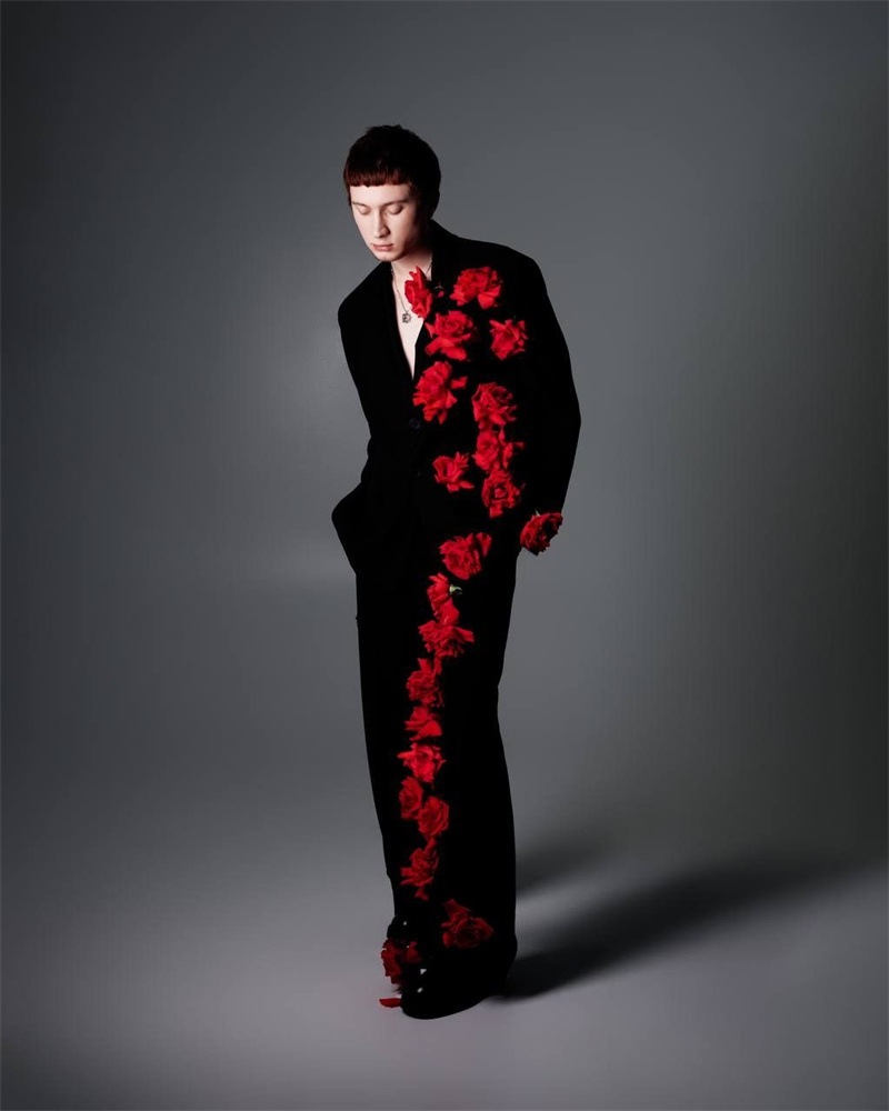 Men Formal Wear With Coat - Completo da Uomo Nero di Design