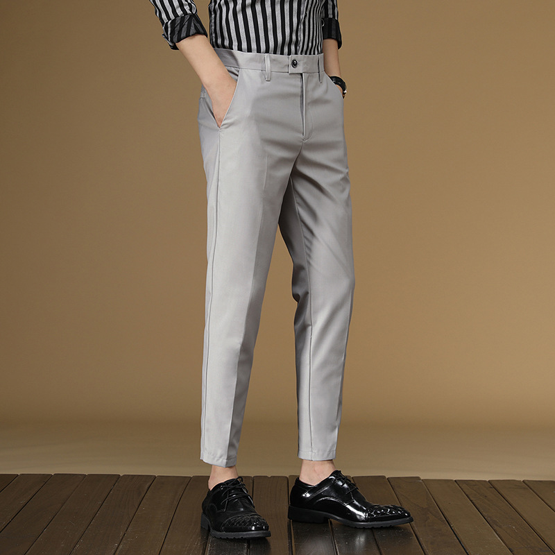 Men'S Formal Wear For Office - Pantaloni da abito estivi da uomo