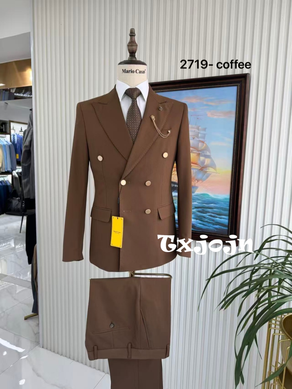 Men'S Formal Wear For Engagement - Elegante Completo da Uomo Premium 2