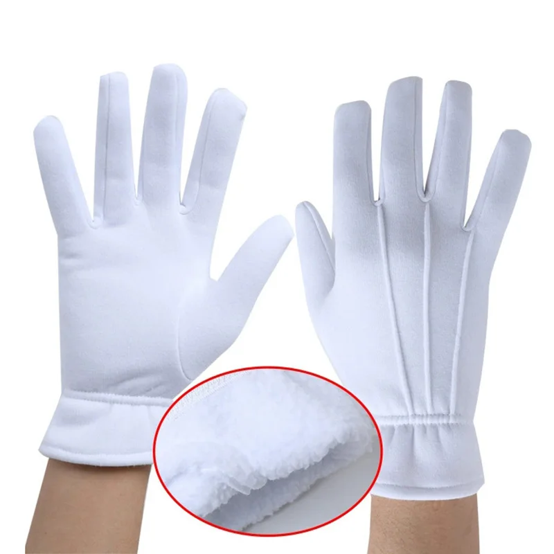 Formal Wear Gloves Men - Guanti scaldini bianchi da uomo smoking