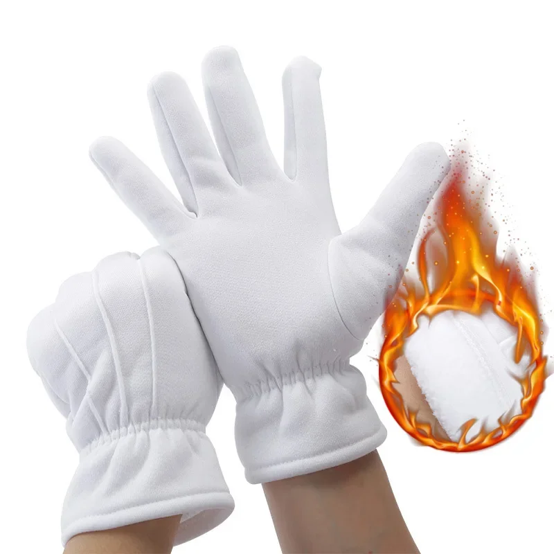 Formal Wear Gloves Men - 1 paio di guanti formali bianchi