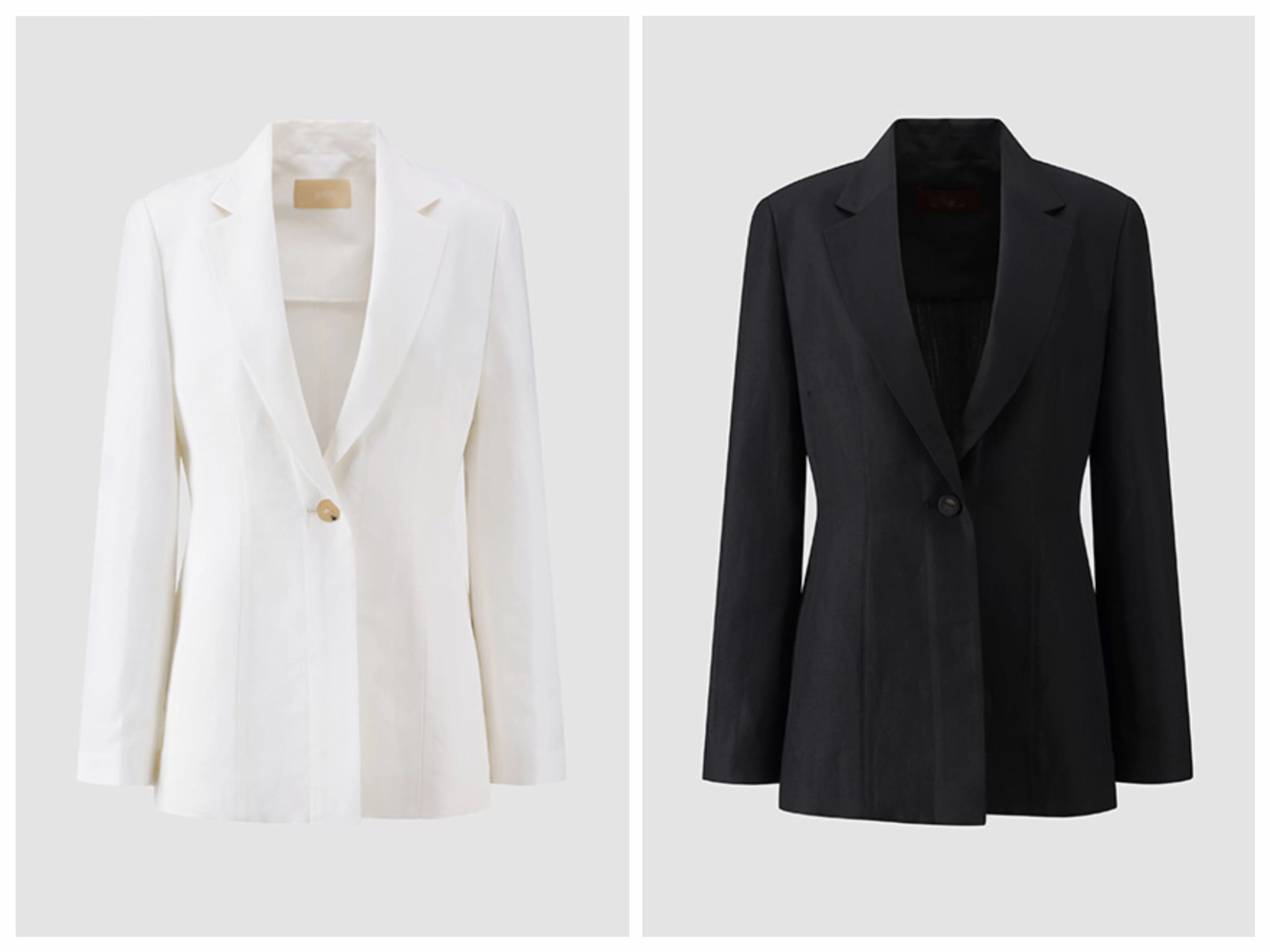 Wool Suit Jacket - Giacca Elegante Slim Fit Monopetto da