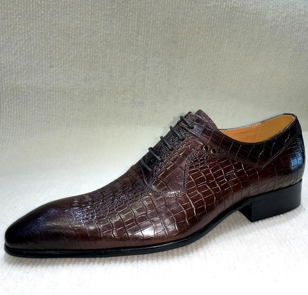 Scarpe oxford a punta da uomo  - Men Formal Wear Office recensione e prezzo