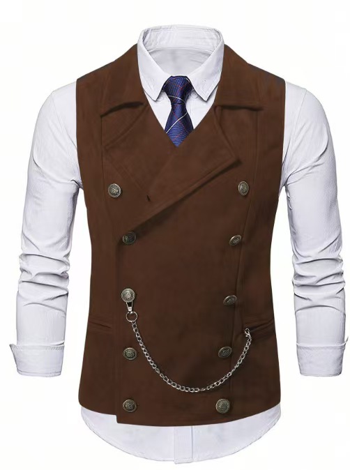 Gilet Doppiopetto da Uomo con  - Men Formal Wear Coat recensione e prezzo
