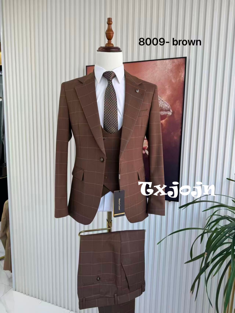 Completo da Uomo a Quadri 3 Pe - Men'S Formal Wear For Office recensione e prezzo