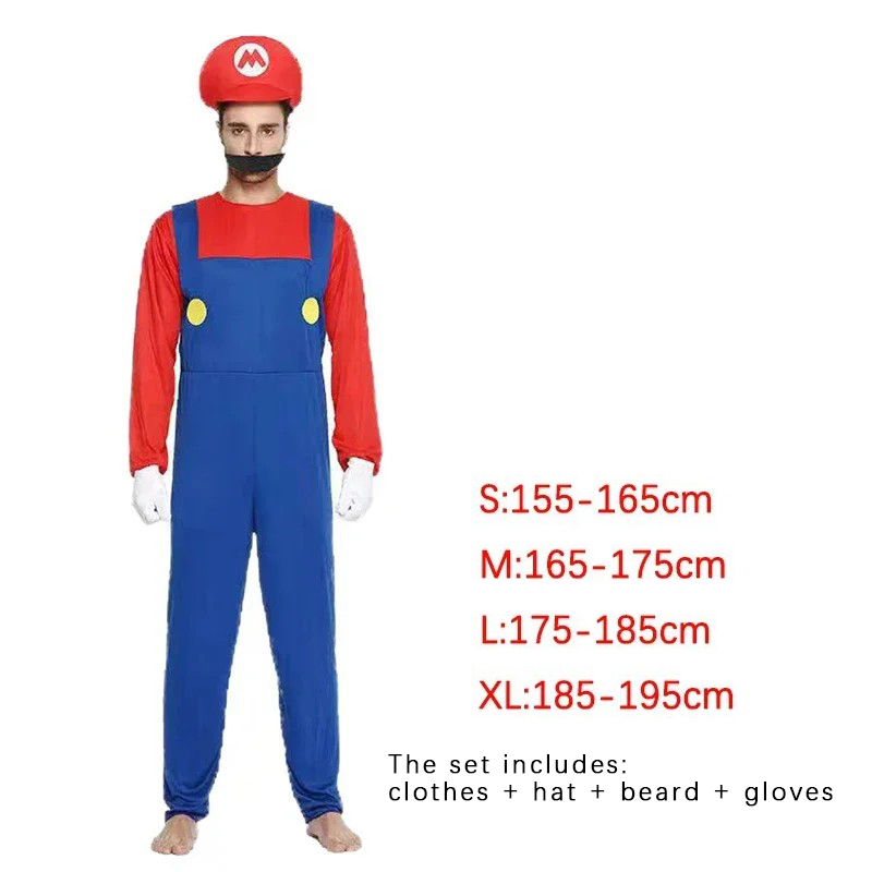 Set Costume Cosplay Game Plumb - Formal Wear Gloves Men recensione e prezzo