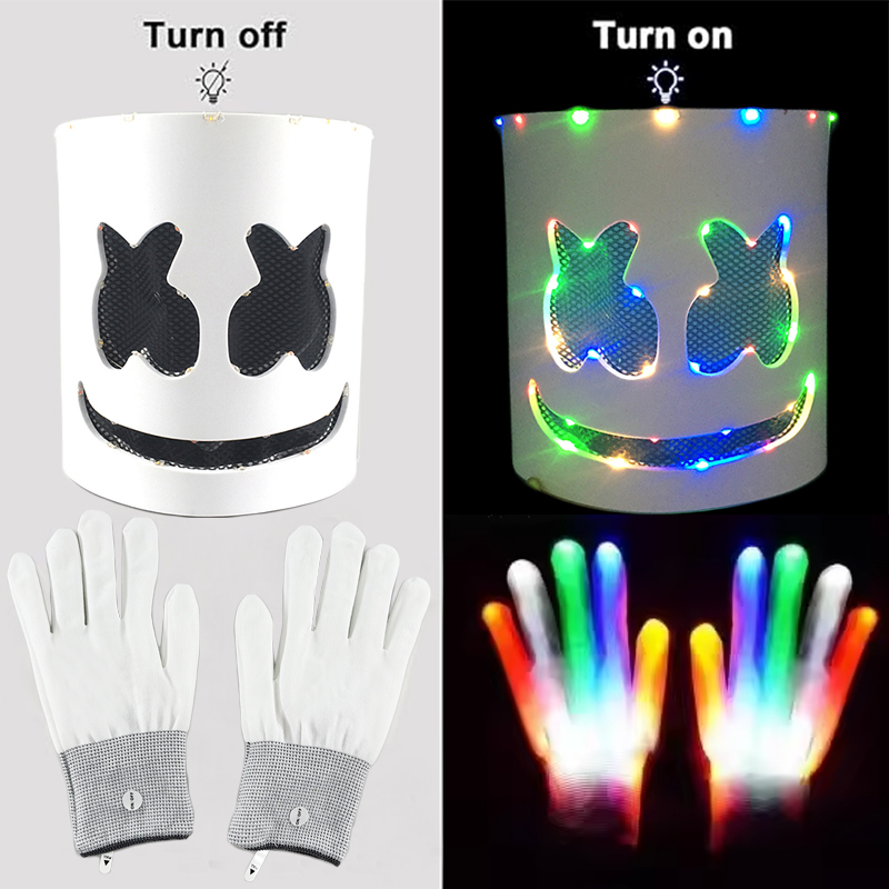 Maschera e guanti luminosi a L - Formal Wear Gloves Men recensione e prezzo
