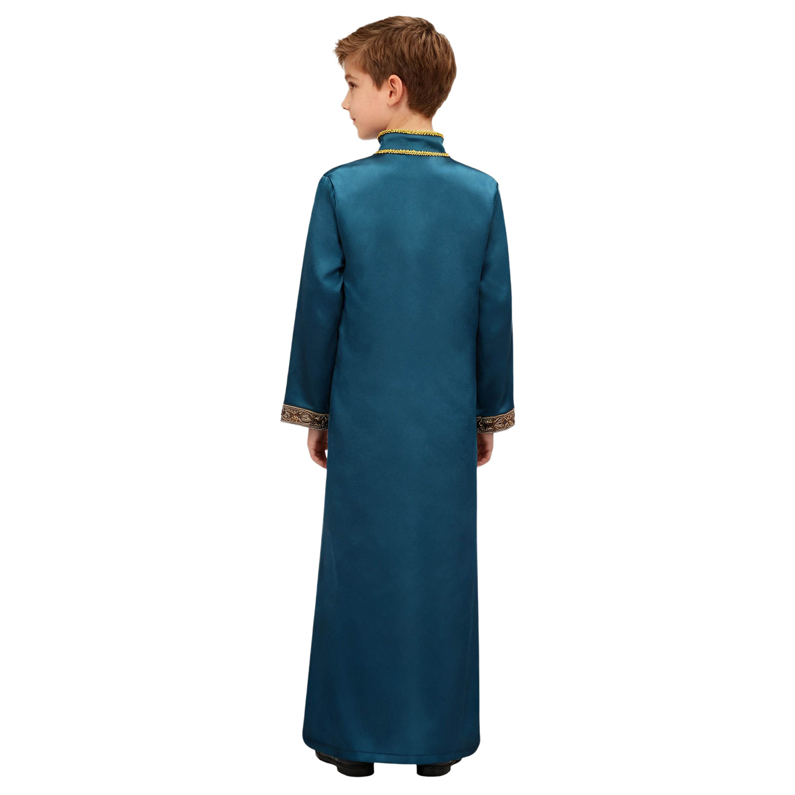 Ragazzi ricamo oro maxi musulm - Men Formal Wear Coat recensione e prezzo