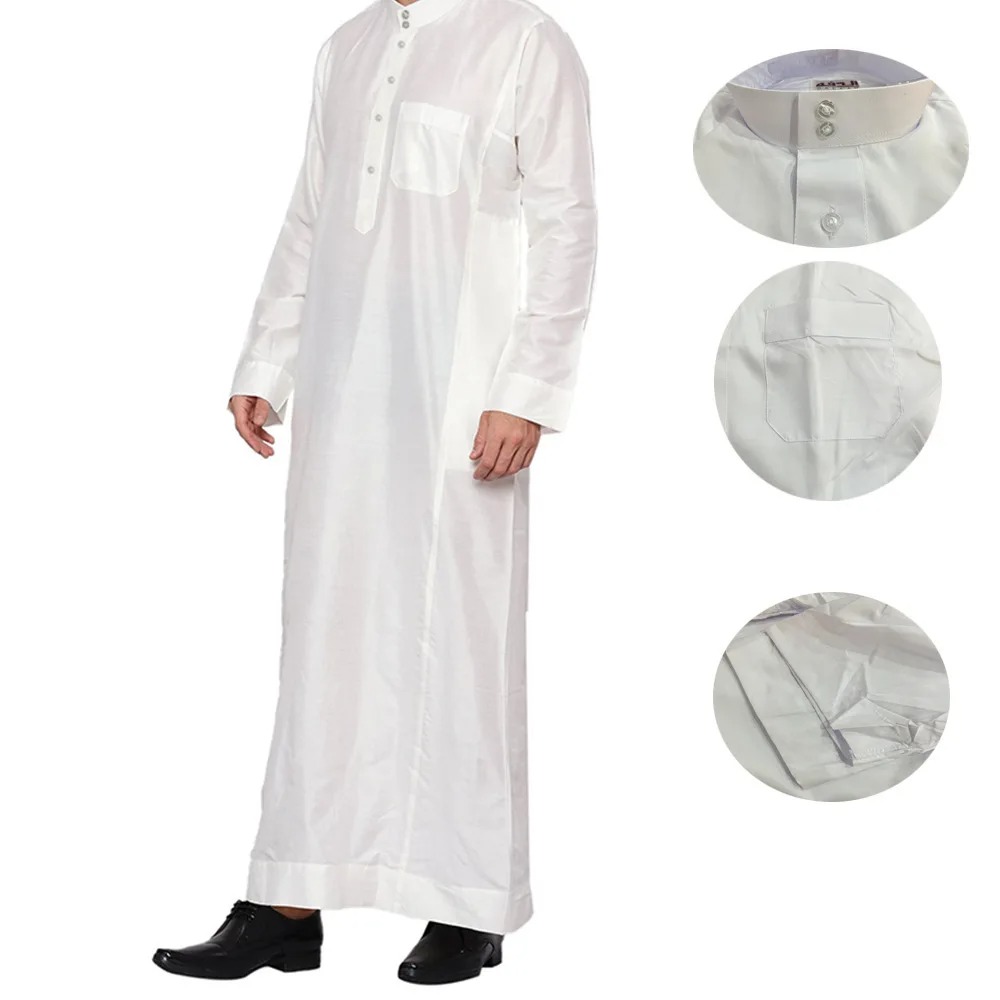 Thobe Qatari da Uomo in Polies - Arabic Formal Wear Men recensione e prezzo
