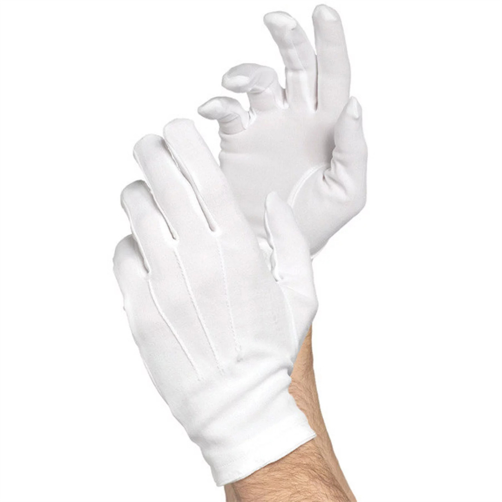 Guanti in cotone bianco da uom - Formal Wear Gloves Men recensione e prezzo