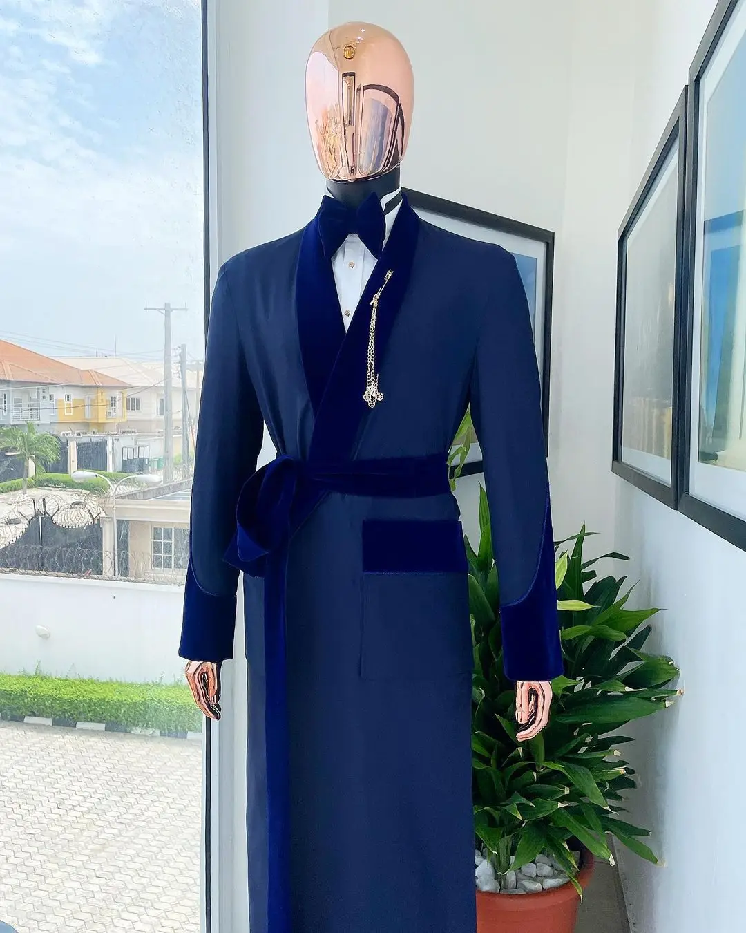 Abito da uomo blu royal su mis - Men Formal Wear Coat recensione e prezzo