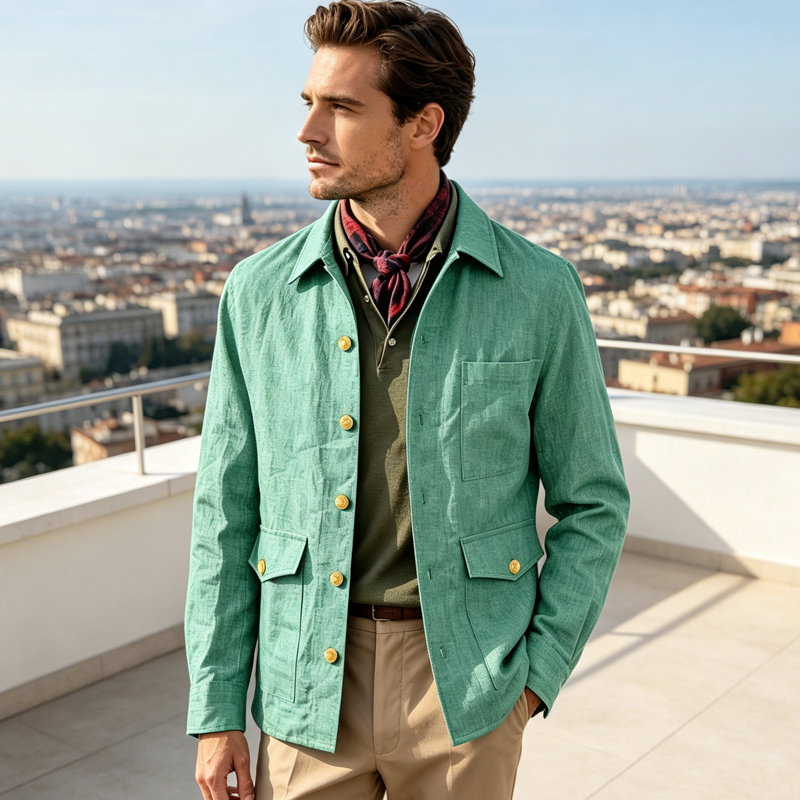 Giacca Vintage da Uomo in Lino - Men'S Formal Wear For Office recensione e prezzo